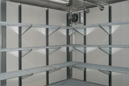 9 Inside pre built modulized storage unit Eurotherm