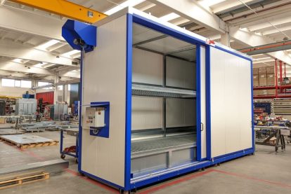 Pre built modulized storage unit Eurotherm