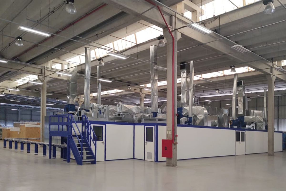 3 Glass painting line 1 Eurotherm