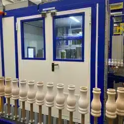 Nouvelle installation de revêtement rotatif pour petits composants