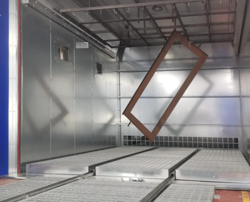 forno di essiccazione vernici