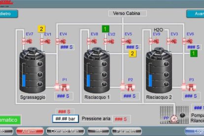 02 Washing booth PLC 1 Eurotherm