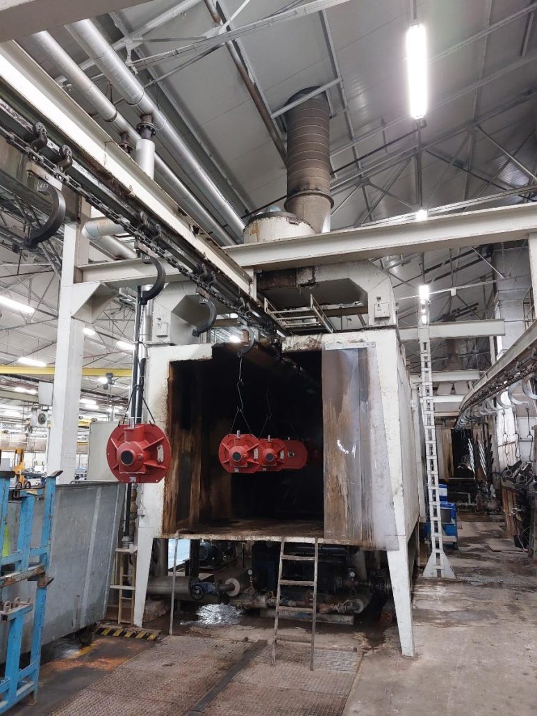 00 Old washing tunnel 1 2 Eurotherm