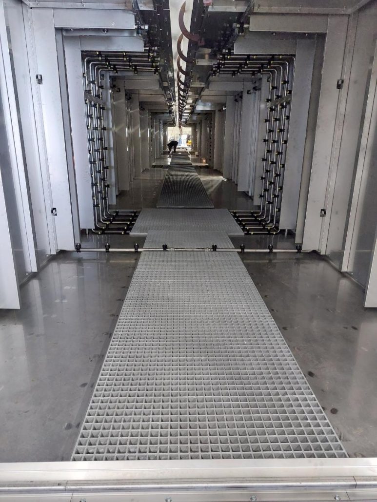 01 Automatic washing tunnel 1 2 Eurotherm