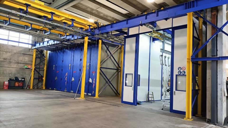 Installation de revêtement flexible d&rsquo;Eurotherm pour Giletta S.p.A.