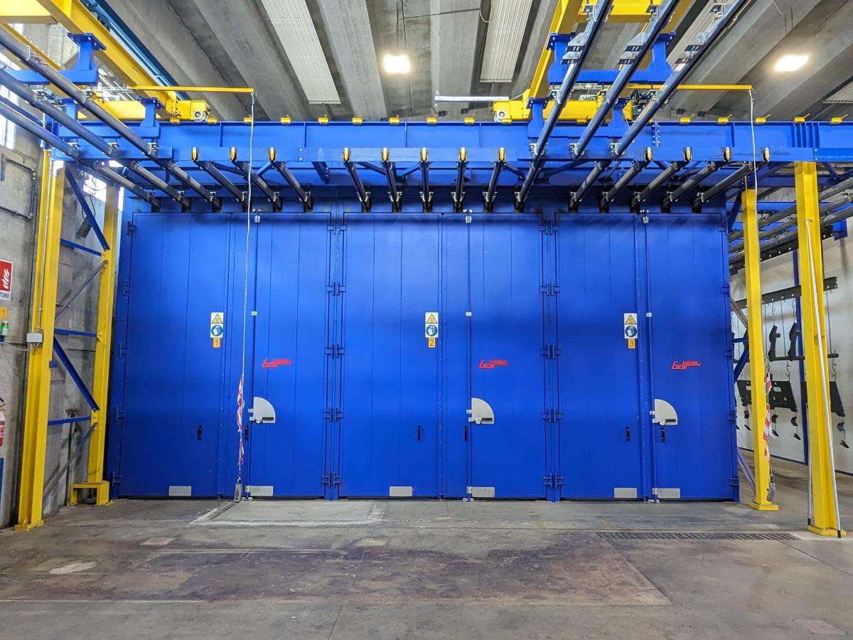 03 Manual painting line 1 Eurotherm