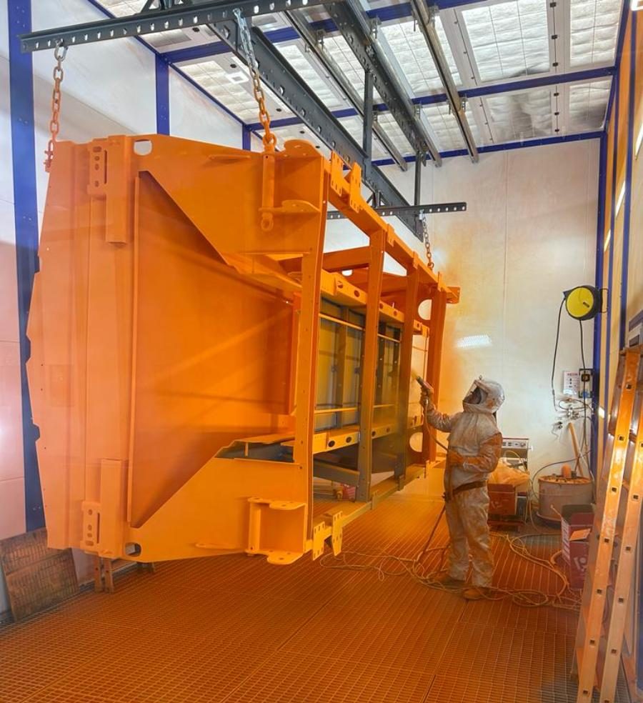 07 Manual painting line e1749455171131 Eurotherm