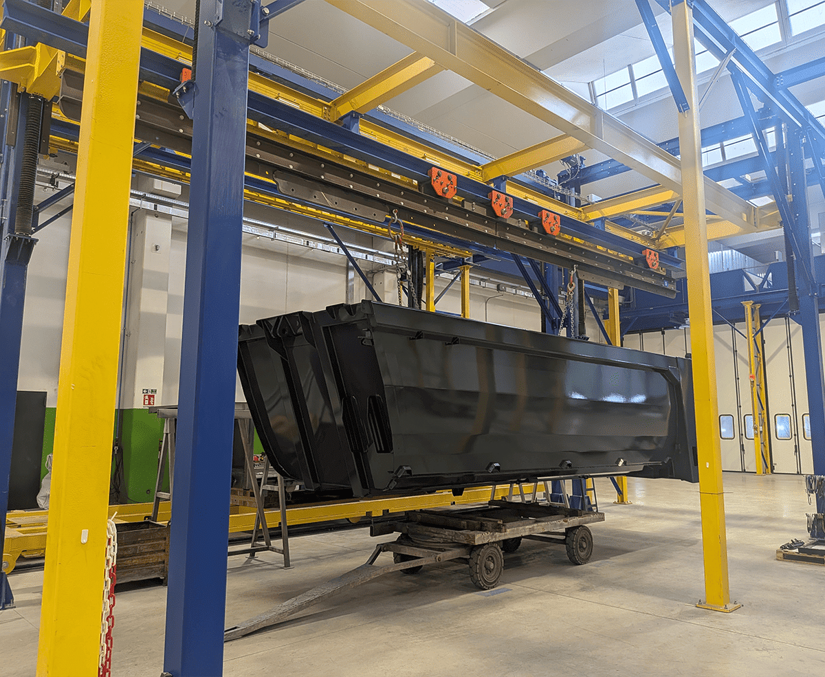 esterno cabine area movimentazione eurotherm Eurotherm