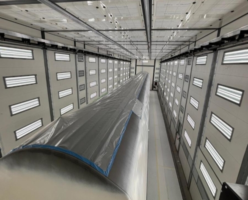 impianto di verniciatura a liquido per settore ferroviario
