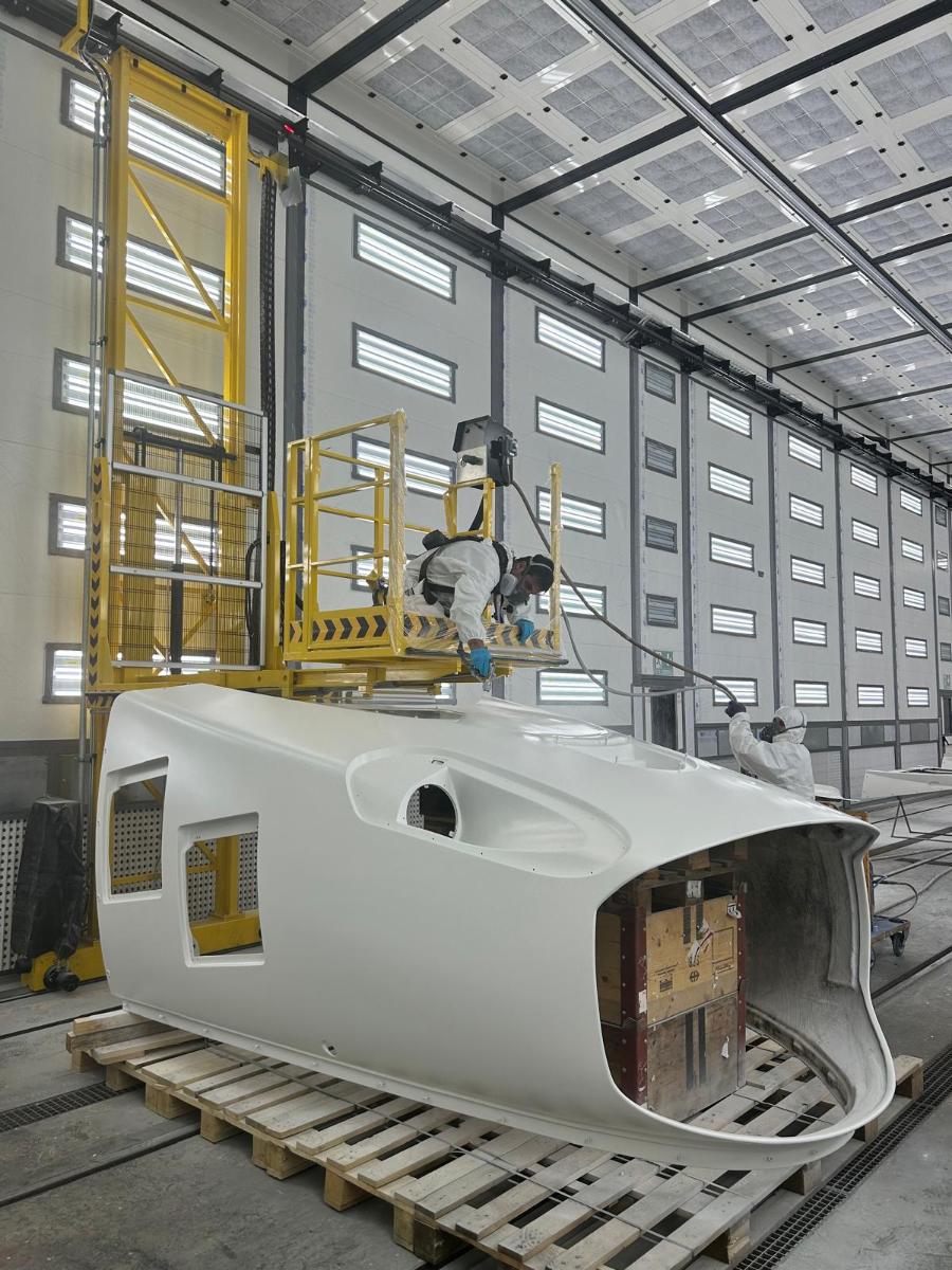 05 Liquid painting booth for railway sector 1 Eurotherm