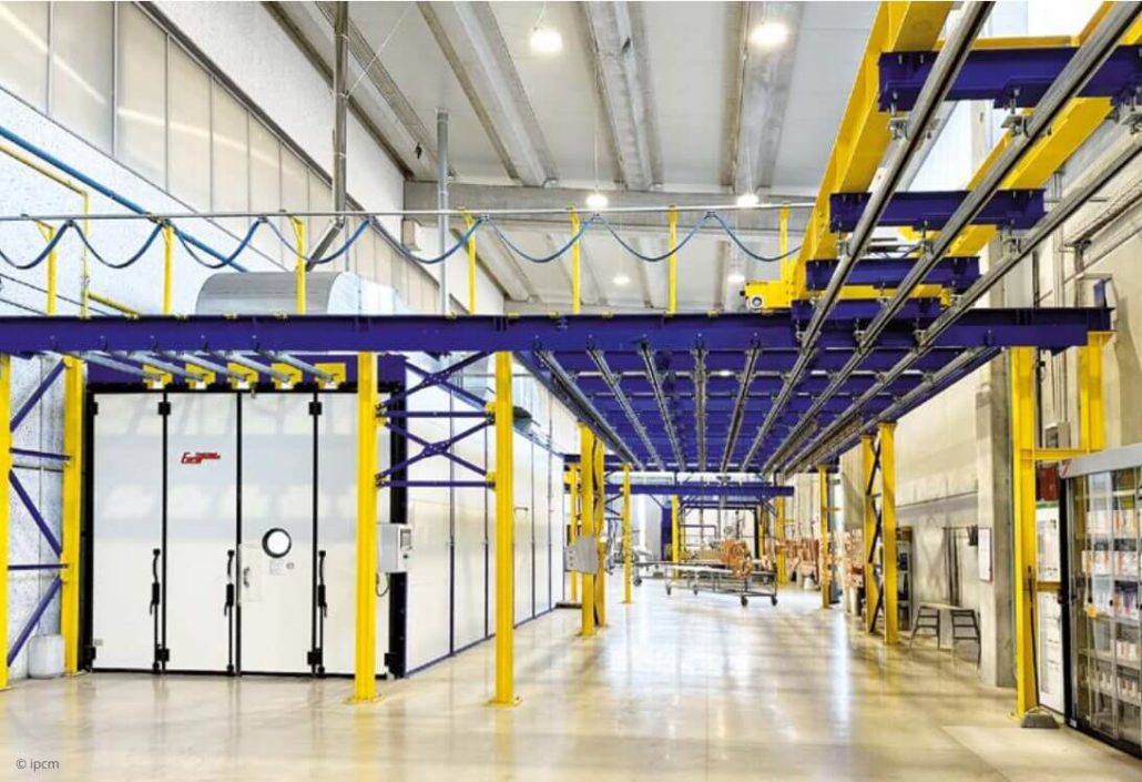 The internalization of painting in the railway sector for Movinter