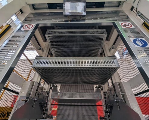 forno di detensionamento per automotive