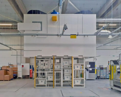 forno di detensionamento per automotive