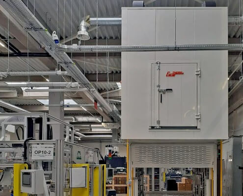 forno di detensionamento per automotive