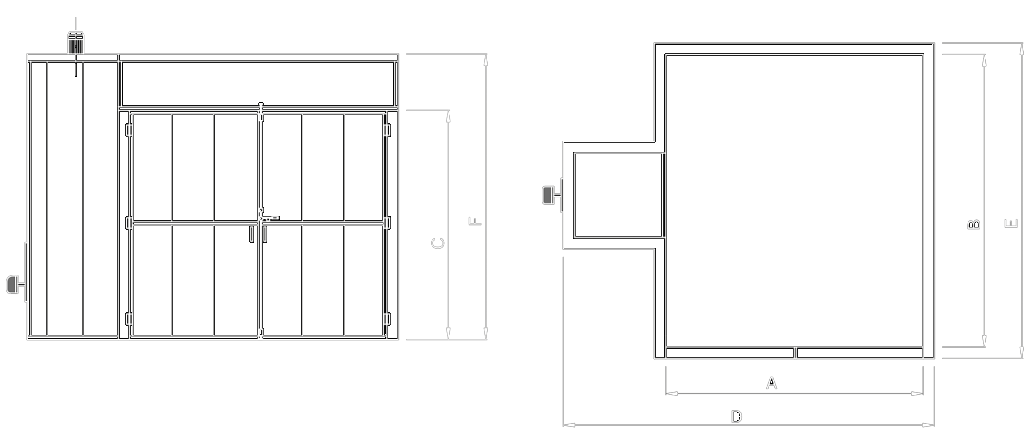 forno con riscaldamento elettrico 2 eurotherm Eurotherm