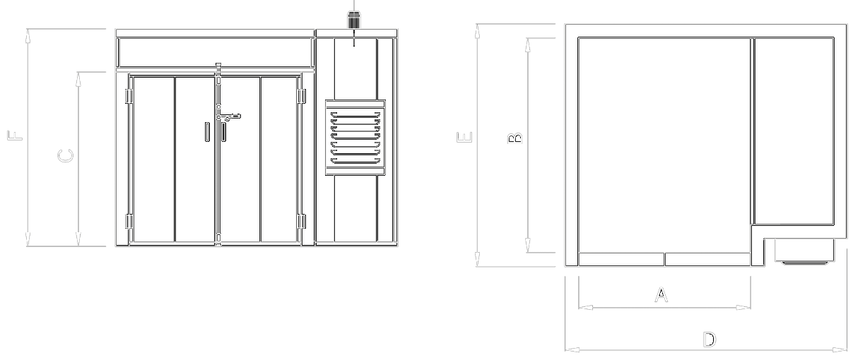 forno con riscaldamento elettrico 4 eurotherm Eurotherm
