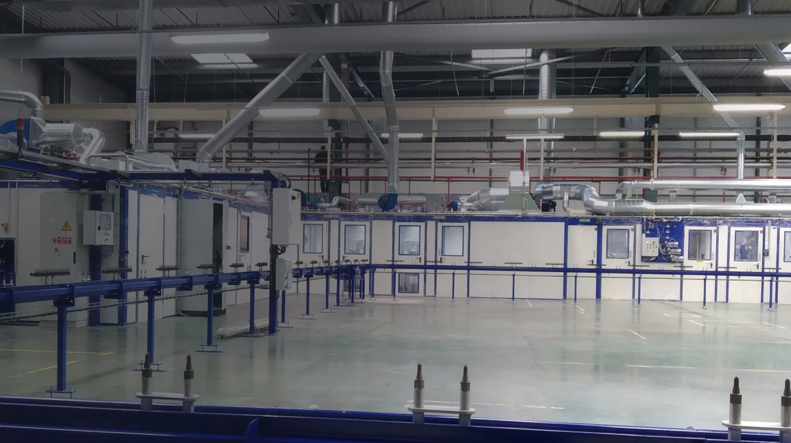 Impianti di verniciatura rotativi