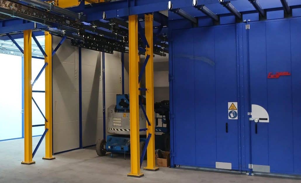 Revêtement par poudrage de composants métalliques et de structures en fonte : une installation pour les grands matériaux