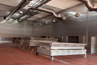 stoccaggio componenti verniciatura settore energy Eurotherm