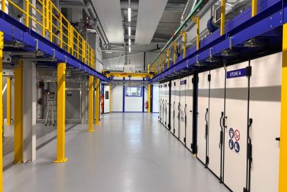 Fours de séchage industriels Eurotherm en environnement de production