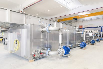 impianto lavaggio multistadio pezzi grandi dimensioni Eurotherm Eurotherm