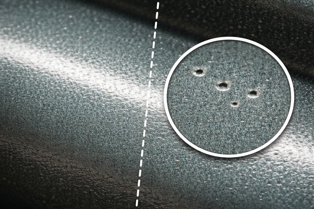 Pinholes in der industriellen Lackierung: warum sie entstehen und wie man Pinholes vermeidet