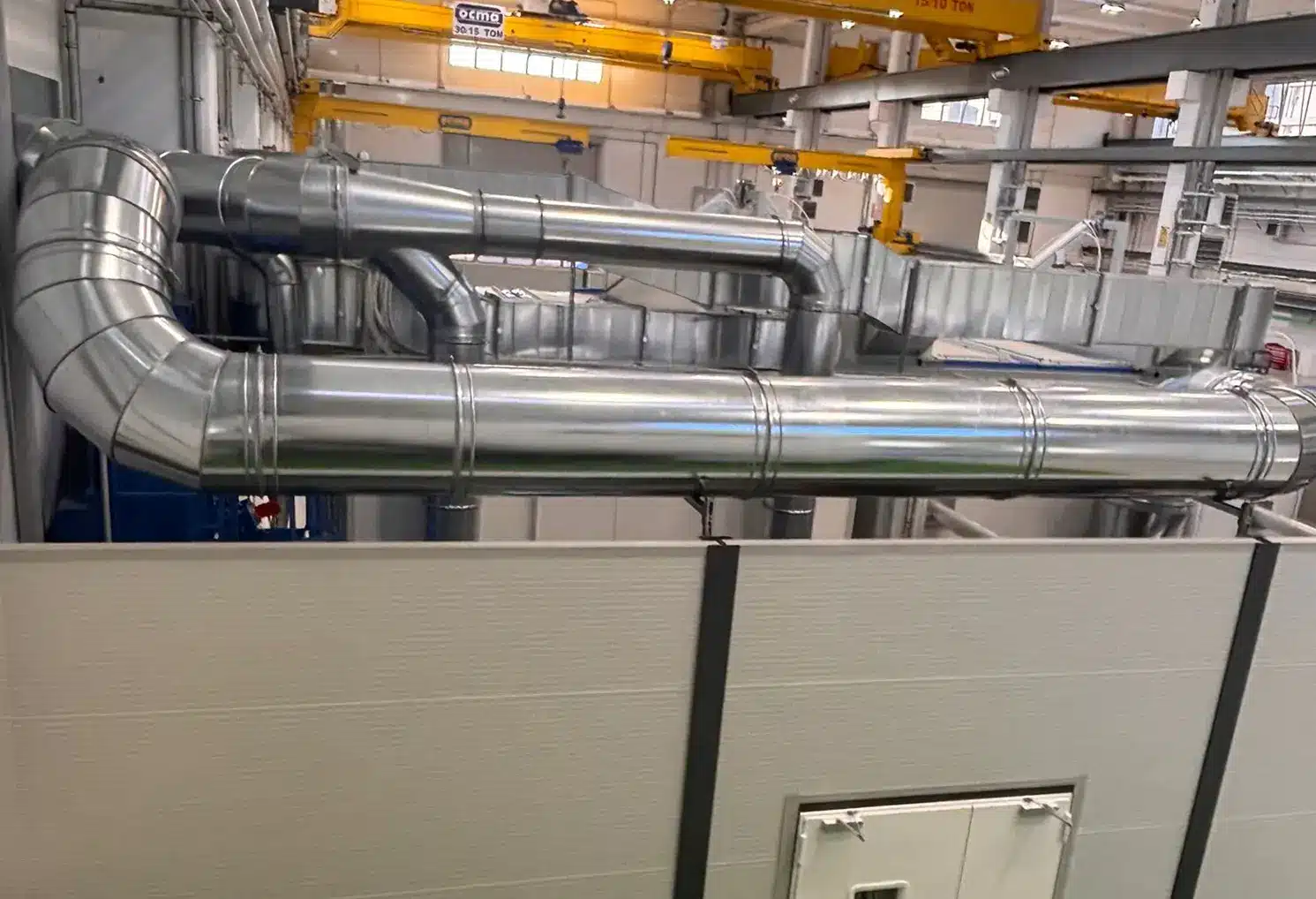 cleaning station above eurotherm Eurotherm